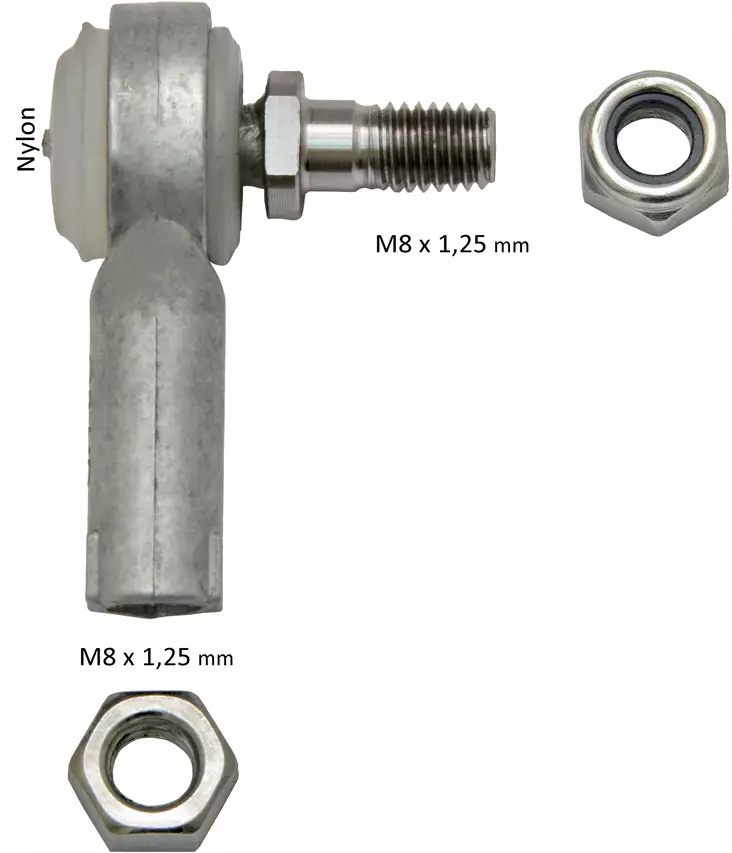 Ilmaj. säätötanko / M8x1 RH Pitkä - Jarrut - svm0000009075 - 1