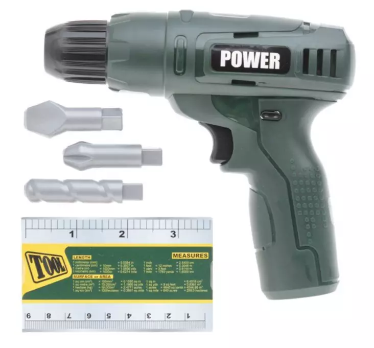 Akkuporakone lelu paristokäyttöinen - Sisälelut - 6410412962805 - 1