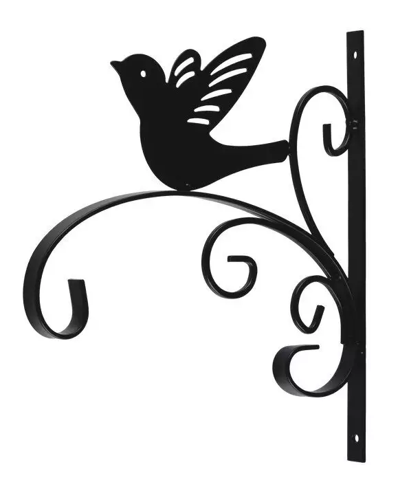 Amppeli- ja lyhtykoukku Lintu - Ruukut, vaasit, korit - 6410416534145 - 1