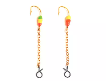 Asseri maalattu ketjukoukku koko 8 - Mormyskat ja värikoukut - 4743038096565 - 1