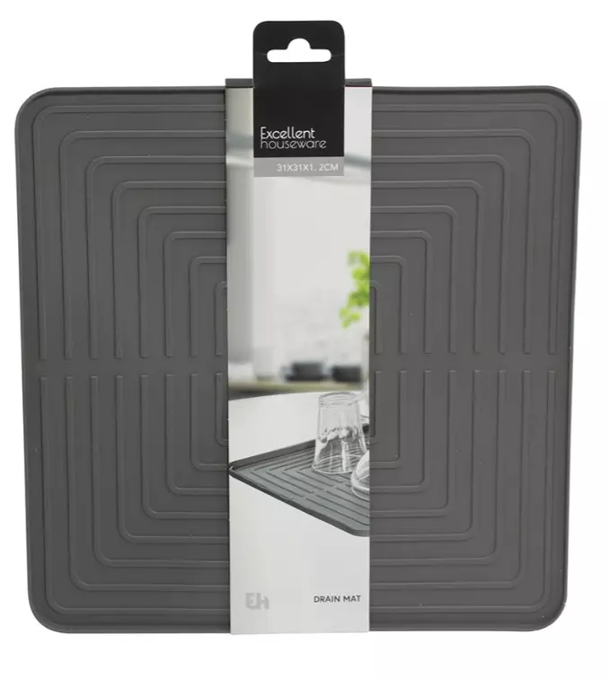 Astiiankuivausmatto 31x31 cm - Tiskaus - 8721037634595 - 1