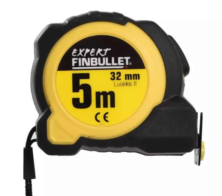 Finbullet Rullamitta 5m x 32mm - Rullamitat - 6438152018545 - 1