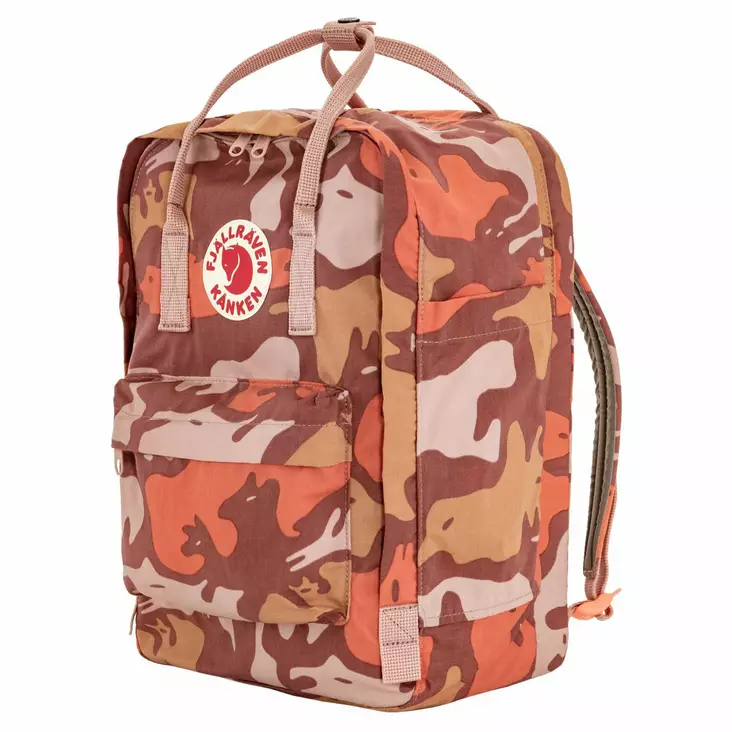 Fjällräven Kånken Graphics Laptop 15" Chalk Rose-Hidden Animals - Rinkat, reput - 7323451155765 - 1