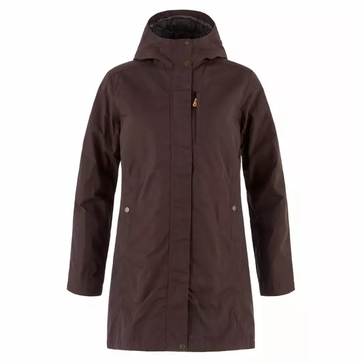 Fjällräven Kiruna Padded Parka W Black Oak - Retkeilyasusteet - 7323451210235 - 1