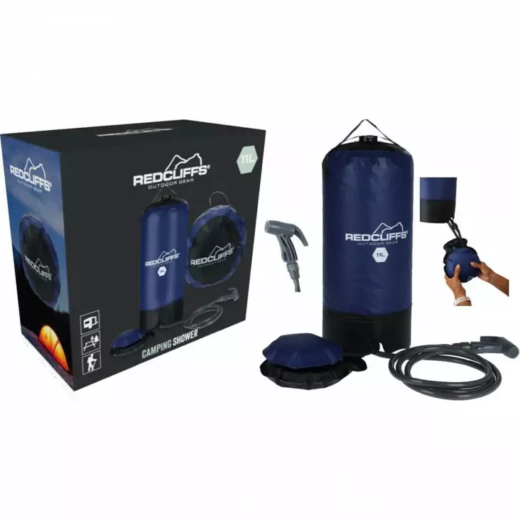 Ladattava retkisuihku pumpulla 11 litraa - Muut retkeilytuotteet - 8720573964425 - 1