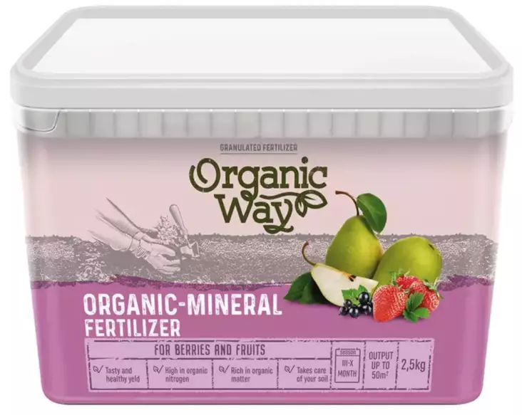Lannoite Marja- ja hedelmäkasveille 2,5 kg - Mullat ja lannoitteet - 4770168912175 - 1