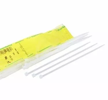 Nippuside valkoinen 360x7,5mm 100kpl - Nippusiteet - 8014748300355 - 1