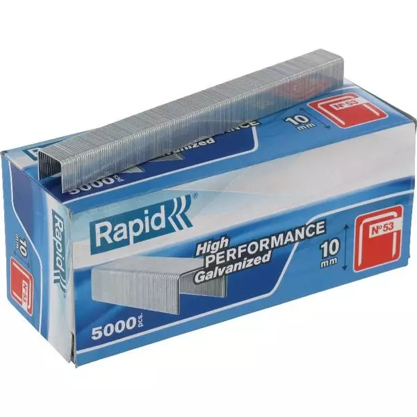 Rapid niitti 53/10 mm 5000 kpl - Nitojat ja niitit - 7313468585105 - 1