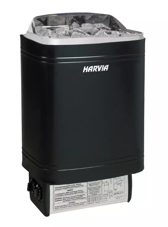 Sähkökiuas Harvia Top Steel M60 6 kW - Tulisijat - 6417659022101 - 1