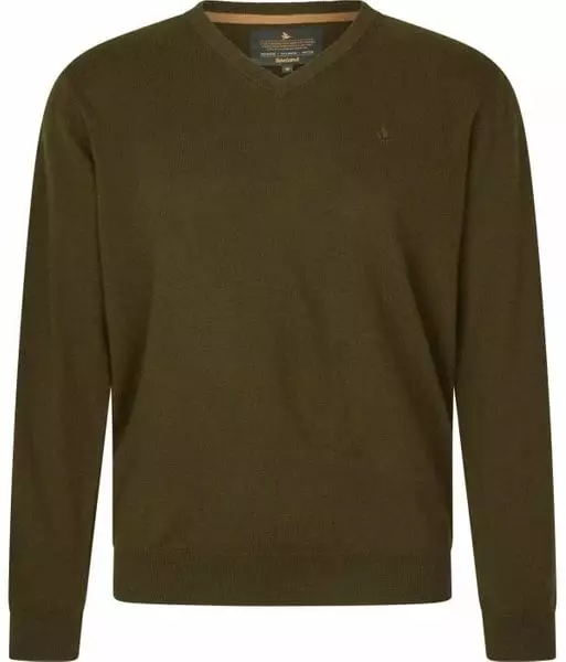 Seeland Pine V-Neck Pullover Light Pine - Metsästysasusteet - 5714733728005 - 1