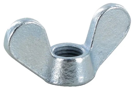 Siipimutteri sinkitty - Pultit ja mutterit, metrinen kierre - 8716106612215 - 1