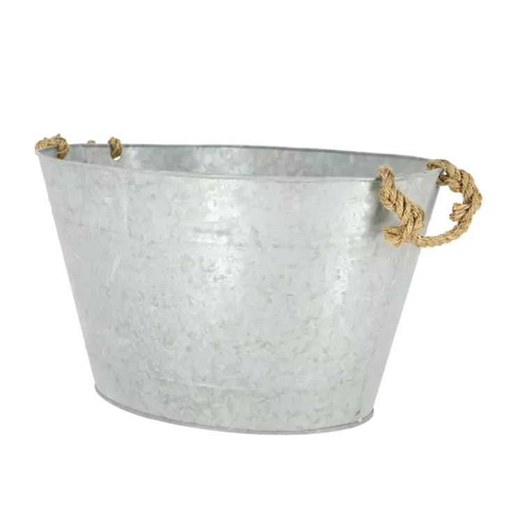 Sinkkipalju iso 47 x 38 x 26 cm - Puutarhapatsaat, koristeet - 8714982057175 - 1