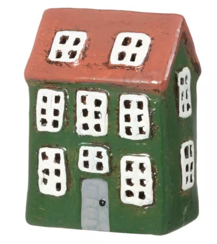 Talolyhty Copenhagen vihreä 14 cm - Lyhdyt - 6410416504865 - 1