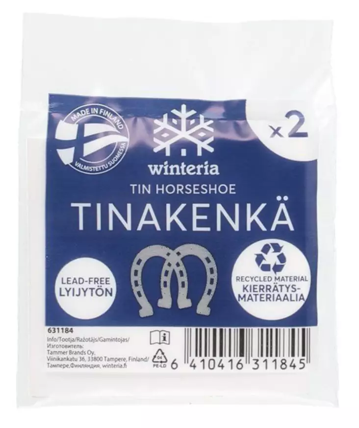 Uudenvuoden tinakenkä 2 kpl/pkt - Ilotulitteet - 6410416311845 - 1