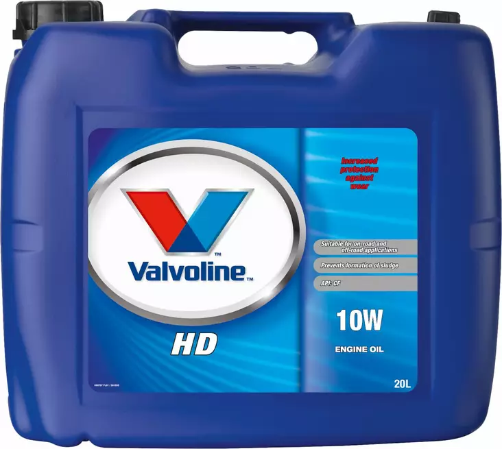 Valvoline HD 10W moottoriöljy 20 l - Autokemikaalit - 8600501019895 - 1