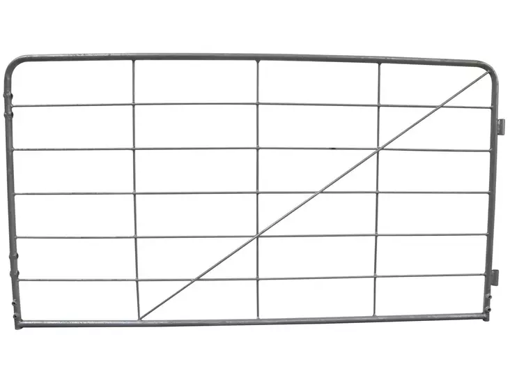 Veräjän portti, metallinen, kevyt, 1,82 m - Muut aitaustarvikkeet - 5700033622525 - 1