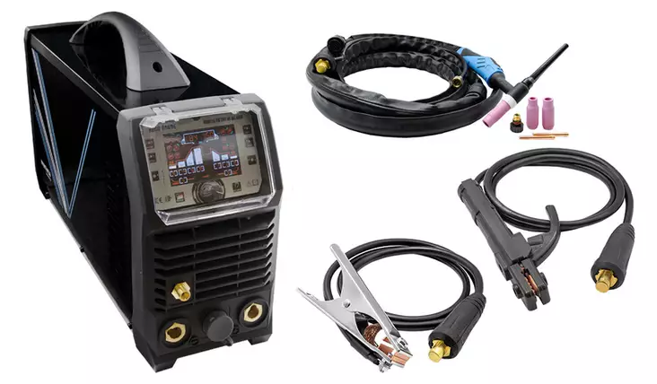 Wameta TIG 205 AC/DC eLCD puikkohitsausinvertteri - Hitsit - 6430065069225 - 1