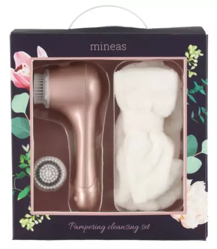 Mineas lahjapakkaus kasvoharja ja hiuspanta 3-os. - Muut itsehoitotuotteet - 6410416271736 - 1