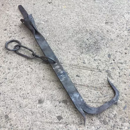 Palokoukku / palokeksi takorautaa - Tako- ja valurautatuotteet - svm0000002346 - 1