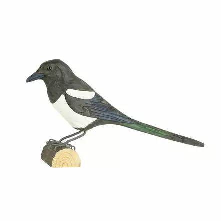 Wildlife Garden koristelintu Harakka - Luontoaiheiset tuotteet - WG4456 - 2