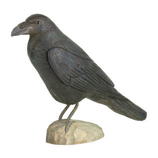Wildlife Garden koristelintu Korppi - Luontoaiheiset tuotteet - wg466 - 2