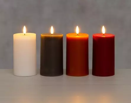 3D-LED pöytäkynttilä sula parafiini - Kynttilät - 6410416495576 - 1