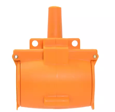 Jatkopistorasia 2-osainen IP44 Tynnyri - Rasiat ja pistokkeet - 6438152079256 - 2