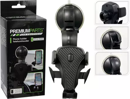 Kännykkäteline autoon - Matkapuhelintarvikkeet - 8721037118286 - 1
