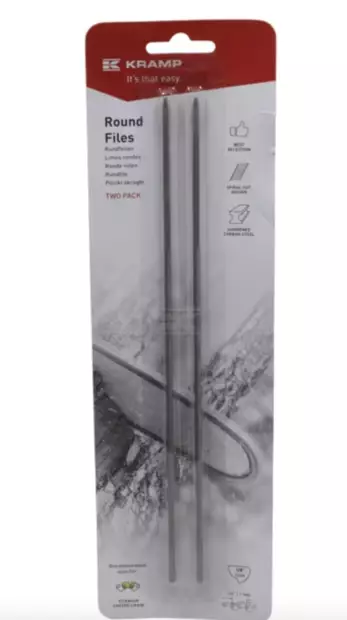 Ketjuviila 1/8" 3,2 mm 2 kpl/pkt - Muut käsityökalut - 8719493160796 - 1