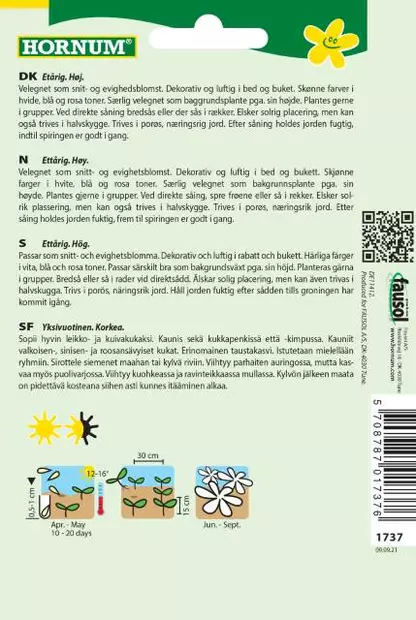 Kukonkannus lajitelma "Exquisit" - Siemenet ja siemenperunat - 5708787017376 - 2