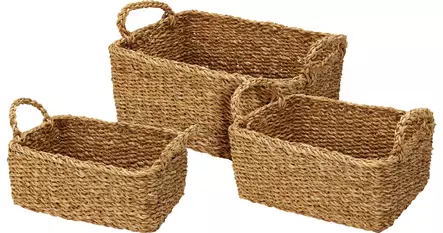 Meriheinäkori suorakaide - Laatikot ja korit - 8720573835756 - 1