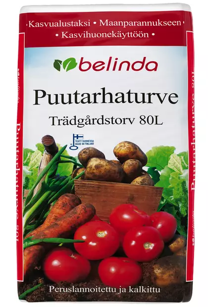 Puutarhaturve Belinda 80 litraa - Mullat ja lannoitteet - 6430045180216 - 1