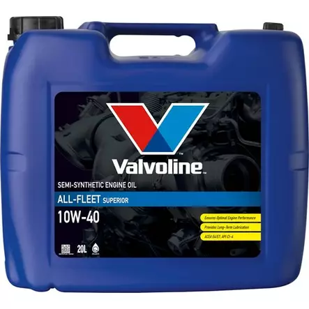 Valvoline All Fleet Superior 10W-40 moottoriöljy 20 l - Moottoriöljyt - 8710941035376 - 1