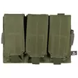 Ammustasku Triple "Molle" OD green - Ase- ja ampumatarvikkeet - 4044633085696 - 1