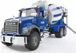 Bruder Mack Granite betoniauto - Bruder työkonelelut - 5700036956856 - 2