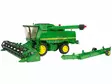 Bruder leikkuupuimuri John Deere T 670i - Bruder työkonelelut - 5700038449516 - 1
