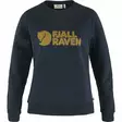 Fjällräven Logo Sweater W Dark Navy - Retkeilyasusteet - 7323450721176 - 1