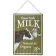 Metallikyltti Farm Fresh Milk - Muuta kaunista - 8714982127656 - 1