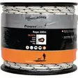 Aitaköysi PowerLine 5 mm 200 m valkoinen - Aitanauhat ja -langat - 8713235063956 - 1