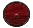 Heijastin pyöreä punainen Ø60mm 2 kpl - Muut traktoritarvikkeet - 8719493194906 - 1