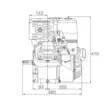 Loncin irtomoottori 8 hv / 270 cc - Paikallismoottorit - svm000009446 - 3