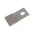 Niittokoneen terä vasen 96x48x4 mm Ø19mm, sopii Krone 25 kpl - Niittokoneet - 8716106076826 - 2