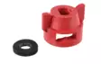 Suutinmutteri ja tiiviste SW8 punainen - Ruiskun varaosat - svm000008986 - 1