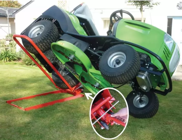 Ajoleikkurin huoltoteline hydraulinen - Ruohonleikkurit - 8716106641246 - 1