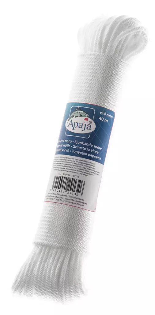Apaja naru uppoava 4mm 40m - Narut, köydet - 6410411291326 - 1