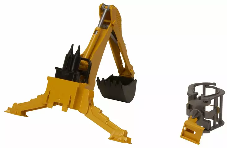 Bruder traktorisovitteinen kaivuri - Bruder työkonelelut - 4001702023386 - 1