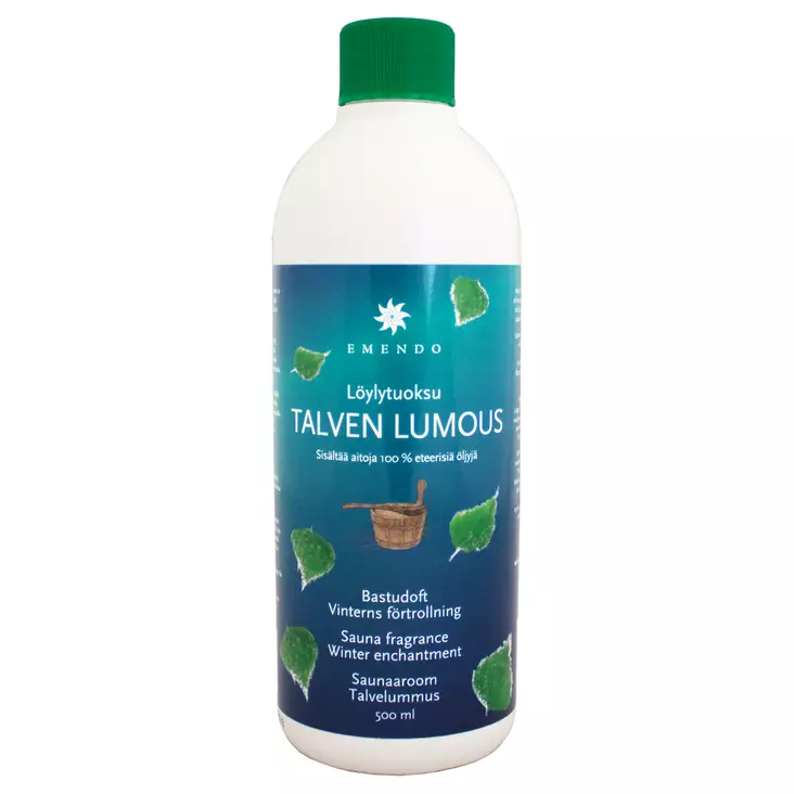 Emendo löylytuoksu Talven lumous 500 ml - Löylytuoksut, saunahunajat - 6417892057366 - 1