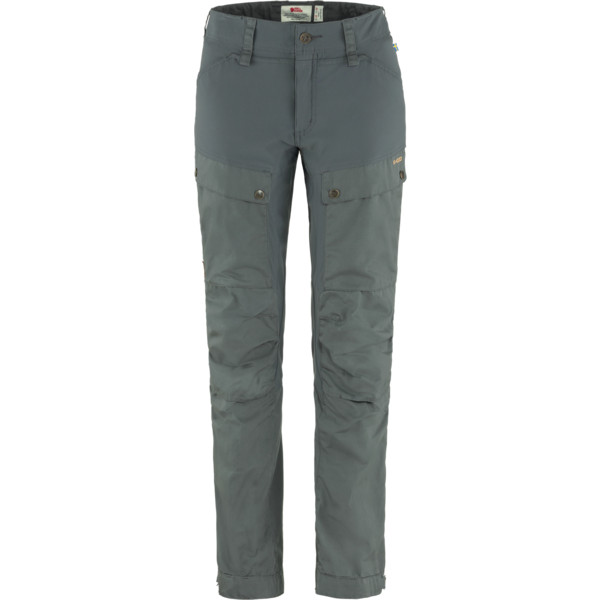 Fjällräven Keb Trousers Curved W Reg Basalt - Retkeilyasusteet - 7323450799496 - 1