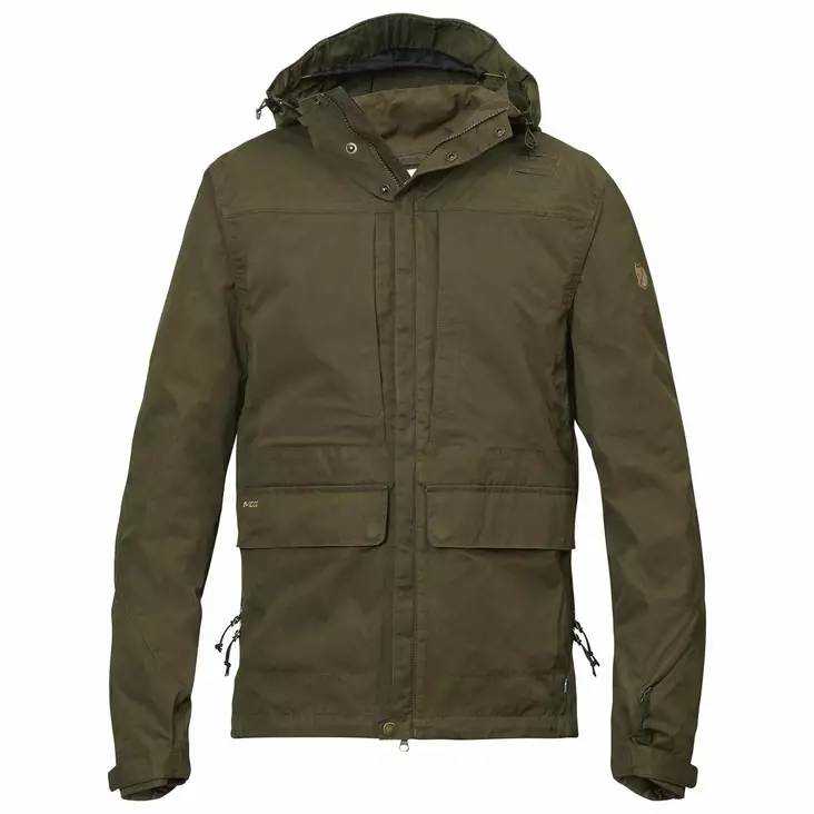 Fjällräven Lappland Hybrid takki Dark Olive - Retkeilyasusteet - 7323450161446 - 1