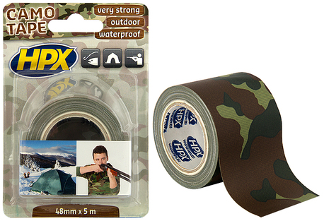 HPX camoteippi 48 mm x 5 m - Teipit - 5425014225686 - 1